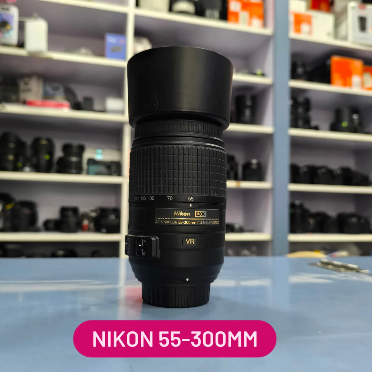 Nikon AF-S DX NIKKOR 55-300mm f/4.5-5.6G ED VR Lens | Telephoto