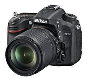 c) D7100 24.1 MP DX-Format CMOS Digital SLR with 18-105mm Lens