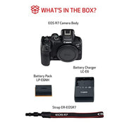 Canon EOS R7 Mirrorless Camera, Hybrid Camera, 32.5 Megapixel with Canon 18-150mm lens