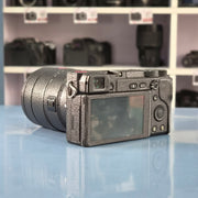 Pre-owned Sony Alpha A6400 + 18-135mm OSS lens AS88