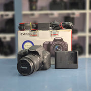 Demo Unit Canon EOS 200D DSLR Camera with EF-S 18-55mm IS STM Lens | AS21