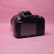 Pre-owned Nikon D3000 DSLR Camera with AF-S DX 18-55mm f/3.5-5.6G Lens | AS27