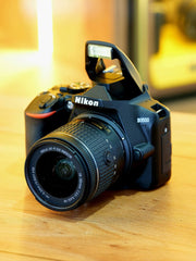 Demo Nikon D3500 DSLR Camera with AF-P DX NIKKOR 18-55mm f/3.5-5.6G VR Lens (SC061)