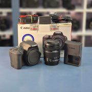 Demo Unit Canon EOS 200D DSLR Camera with EF-S 18-55mm IS STM Lens | AS21