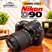Demo Nikon D90 DSLR Camera with Nikon AF-S DX NIKKOR 18-105mm f/3.5-5.6G VR Lens C26