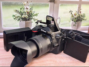 Demo Nikon D5600 DSLR Camera with AF-S DX NIKKOR 18-55mm f/3.5-5.6G VR Lens (SC069