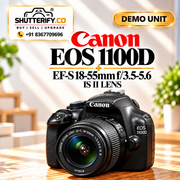 Demo Canon EOS 1100D DSLR Camera + 18-55mm IS II Lens C08
