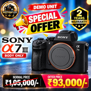 Demo Sony Alpha A7 III (A7M3) Mirrorless Camera Body(SC120)