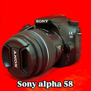 Demo Sony alpha 58 with DT 3.5-5.6/18-55mm SAM II lens (SC097)