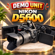 Demo Nikon D5600 DSLR Camera with AF-S DX NIKKOR 18-55mm f/3.5-5.6G VR Lens (SC069