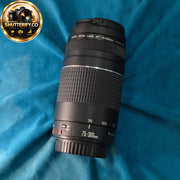 Demo Canon EF 75-300mm 1:4-5.6 III zoom lens (SC158)