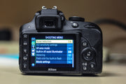 Nikon D3300 DSLR Camera with AF-S DX NIKKOR 18-55mm f/3.5-5.6G VR Lens (SC057)