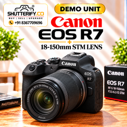 Demo Canon EOS R7 with RF-S 18-150mm F3.5-6.3 IS STM Lens C18