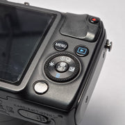 Pre-owned Canon EOS M Camera + EF-M 18-55mm IS STM lens AS56