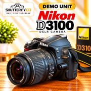 Demo Nikon D3100 DSLR Camera with AF-S 18-55mm G VR Lens C29