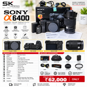 Demo Unit Sony Alpha a6400 Mirrorless Camera + 18-135mm OSS Lens AS03