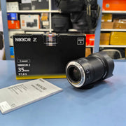 Nikon NIKKOR Z 35mm f/1.8 S Lens Full-Frame Wide-Angle Prime Lens for Nikon Z Mirrorless Cameras SK260
