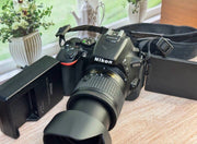 Demo Nikon D5600 DSLR Camera with AF-S DX NIKKOR 18-55mm f/3.5-5.6G VR Lens (SC069