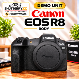 Demo Canon EOS R8 Mirrorless Body C17