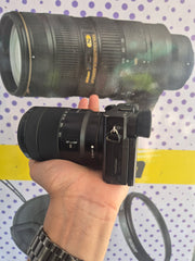 Sony alpha 6400 mirrorless camera with 3.5-5.6/18-135mm OSS lens