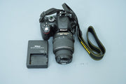 Demo Nikon D5100 + AF-S 18-55mm f/3.5-5.6G VR Lens (SC063)