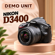 Demo Nikon D3400 DSLR Camera with AF-S 18-55mm VR Lens (SC059)