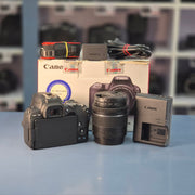 Demo Unit Canon EOS 200D DSLR Camera with EF-S 18-55mm IS STM Lens | AS21