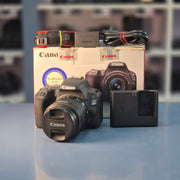 Demo Unit Canon EOS 200D DSLR Camera with EF-S 18-55mm IS STM Lens | AS21