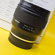 a) Tamron 24mm f/2.8 Di III OSD M1:2 Lens | Full-Frame Wide-Angle Prime for Sony E-Mount