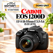 Demo Canon EOS 1200D DSLR Camera + 18-55mm IS II Lens C09