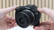 Demo Canon EOS R100 Mirrorless Camera with 18-45mm STM Lens C14