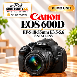 Demo Canon EOS 600D with EF-S 18-55mm f/3.5-5.6 IS II Lens C05