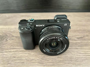 Demo Sony A6400 Mirrorless Camera with 16-50mm Lens (SC105)